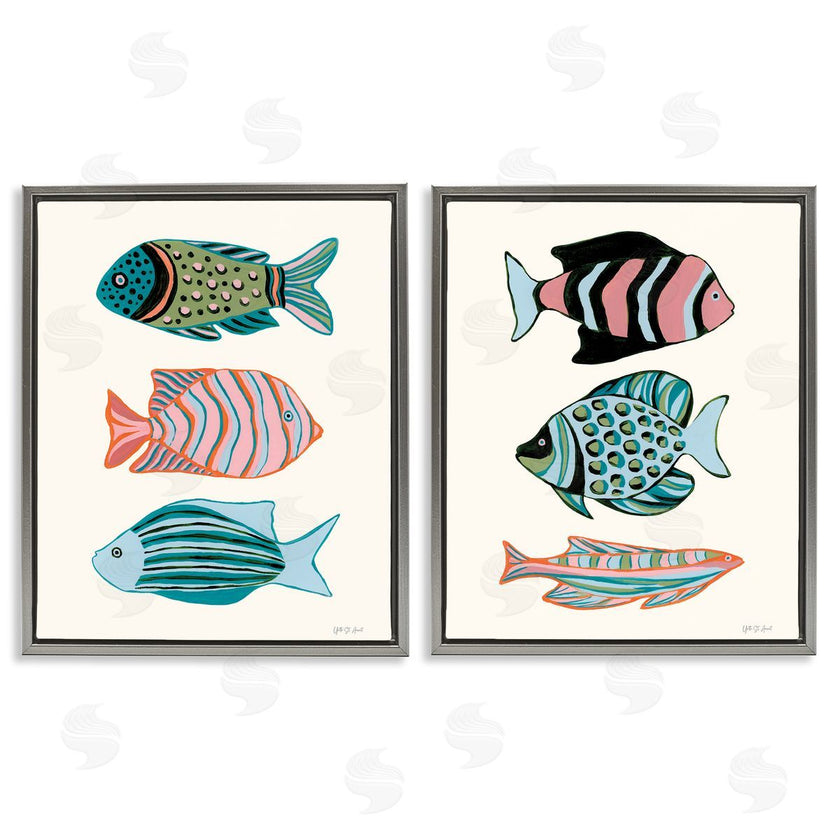 Yvette St. Amant | Tropical Pastels Fish