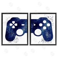 Kim Allen | Blue Controller Modern Speckles