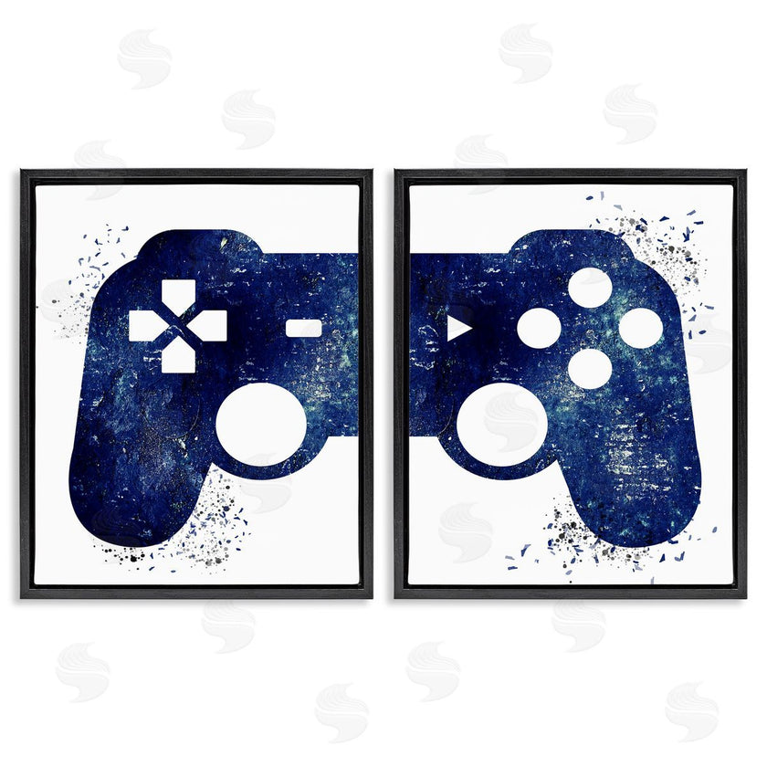 Kim Allen | Blue Controller Modern Speckles