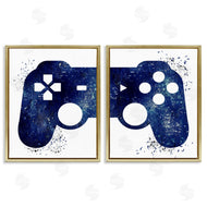 Kim Allen | Blue Controller Modern Speckles