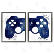 Kim Allen | Blue Controller Modern Speckles