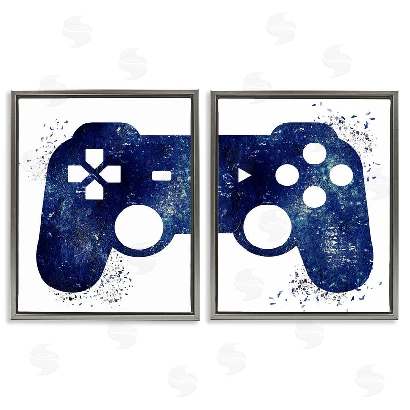 Kim Allen | Blue Controller Modern Speckles