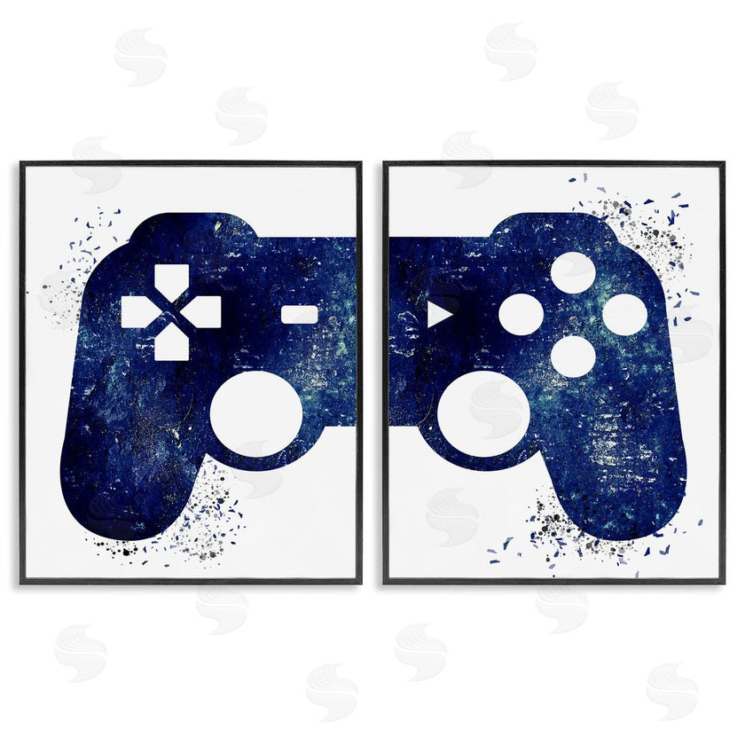 Kim Allen | Blue Controller Modern Speckles