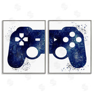 Kim Allen | Blue Controller Modern Speckles