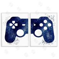Kim Allen | Blue Controller Modern Speckles