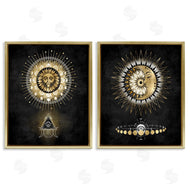 Oliver Jeffries | Astral Eye & Moon Phases