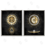 Oliver Jeffries | Astral Eye & Moon Phases