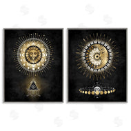 Oliver Jeffries | Astral Eye & Moon Phases
