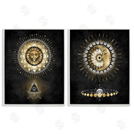 Oliver Jeffries | Astral Eye & Moon Phases