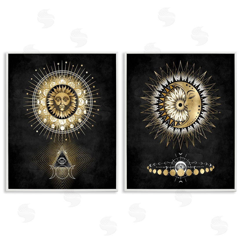 Oliver Jeffries | Astral Eye & Moon Phases