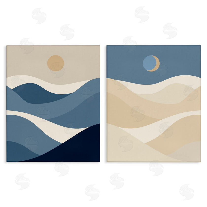 Stupell Studio | Moon Over Soft Ripples