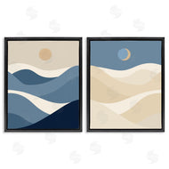 Stupell Studio | Moon Over Soft Ripples