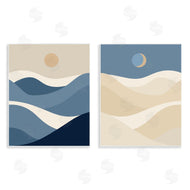 Stupell Studio | Moon Over Soft Ripples