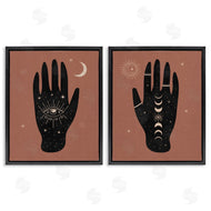 Nina Blue | All Seeing Mystical Hands