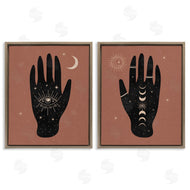 Nina Blue | All Seeing Mystical Hands