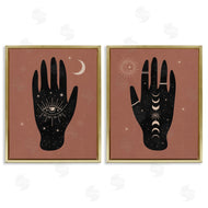 Nina Blue | All Seeing Mystical Hands