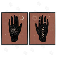 Nina Blue | All Seeing Mystical Hands