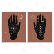 Nina Blue | All Seeing Mystical Hands