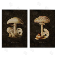 Tina Higgins Designs, Inc. | Vintage Mushrooms on Black