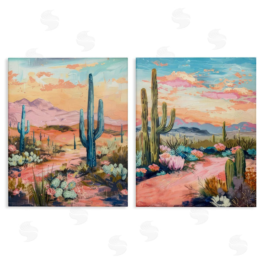 LSR Design Studio | Cactus Paths & Sunset