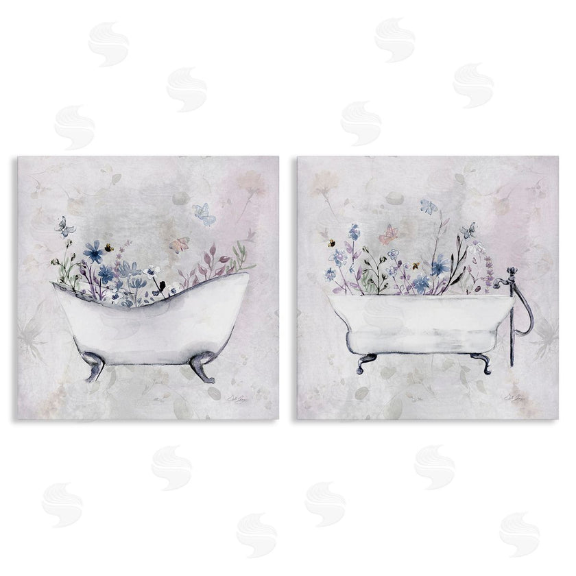 Stella Chang | Antique Tubs with Botanics