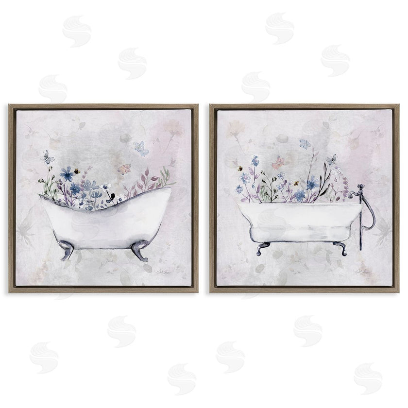 Stella Chang | Antique Tubs with Botanics