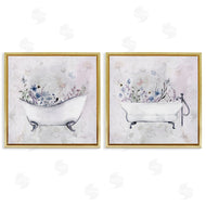 Stella Chang | Antique Tubs with Botanics
