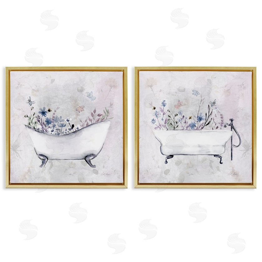 Stella Chang | Antique Tubs with Botanics