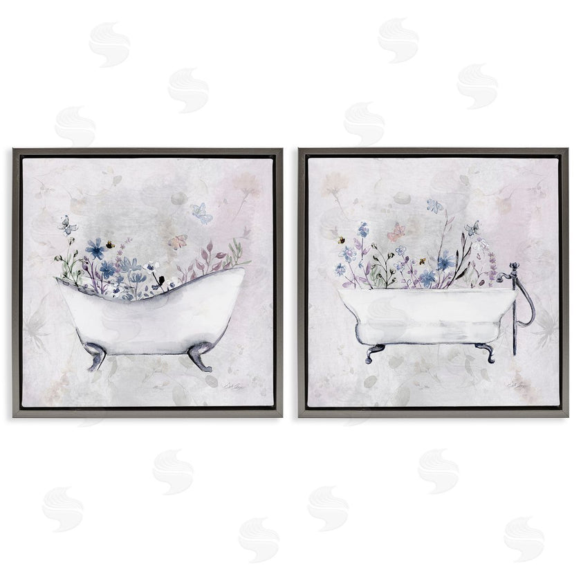 Stella Chang | Antique Tubs with Botanics