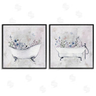 Stella Chang | Antique Tubs with Botanics