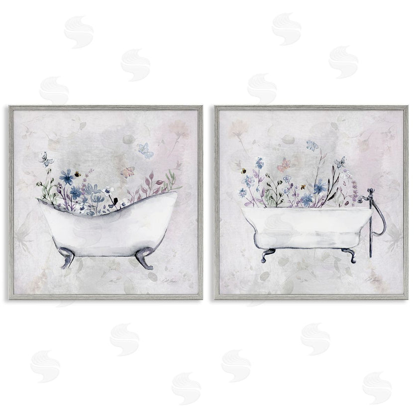 Stella Chang | Antique Tubs with Botanics