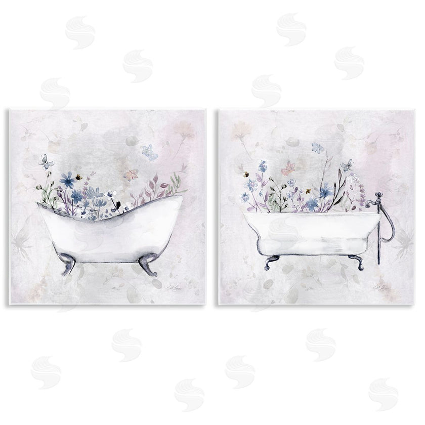 Stella Chang | Antique Tubs with Botanics