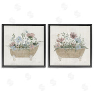 Tava Studios | Rustic Florals in Bathtubs