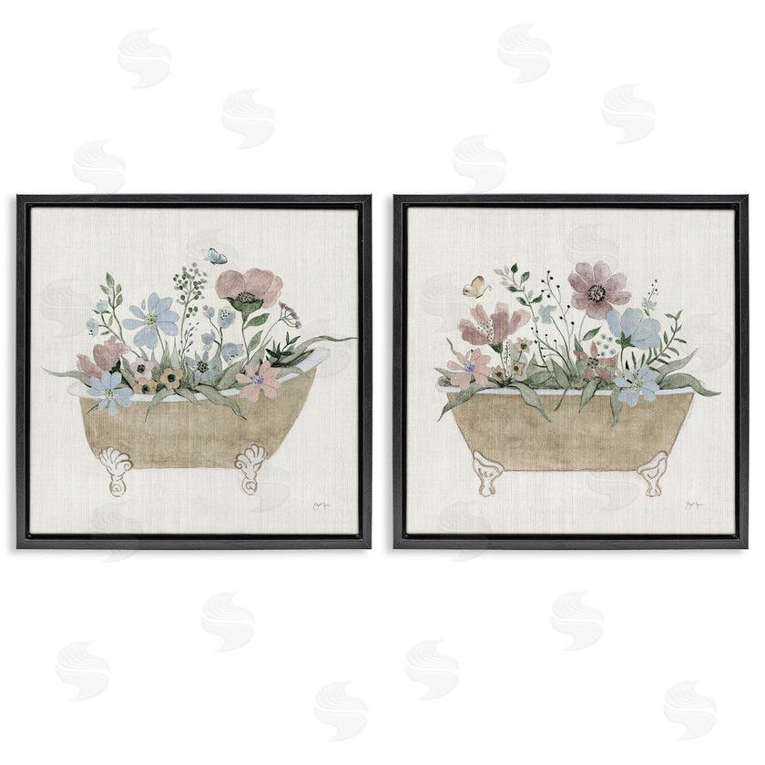Tava Studios | Rustic Florals in Bathtubs