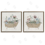 Tava Studios | Rustic Florals in Bathtubs