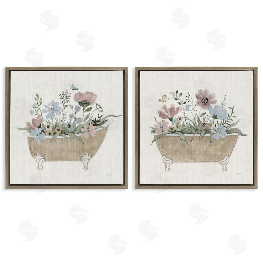 Tava Studios | Rustic Florals in Bathtubs