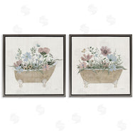 Tava Studios | Rustic Florals in Bathtubs