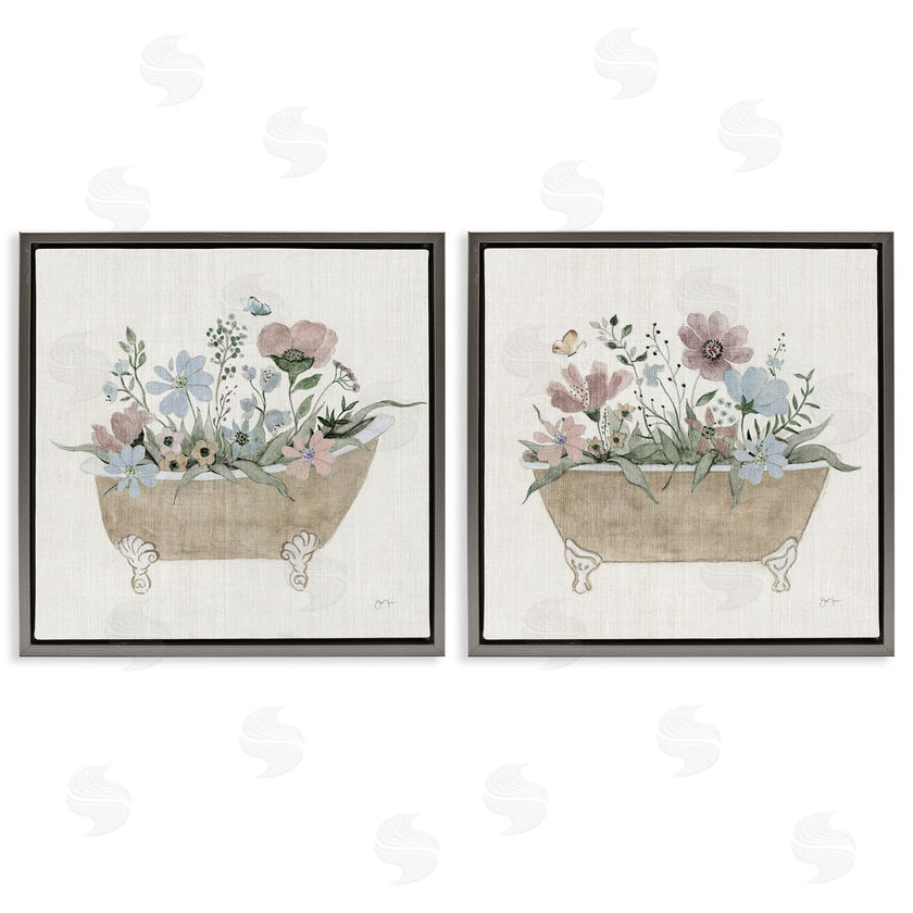 Tava Studios | Rustic Florals in Bathtubs