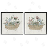 Tava Studios | Rustic Florals in Bathtubs