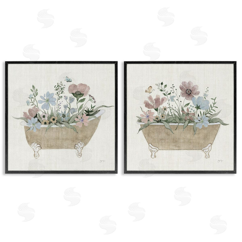 Tava Studios | Rustic Florals in Bathtubs