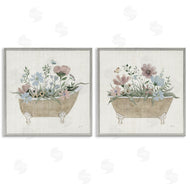 Tava Studios | Rustic Florals in Bathtubs