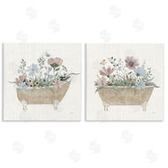 Tava Studios | Rustic Florals in Bathtubs