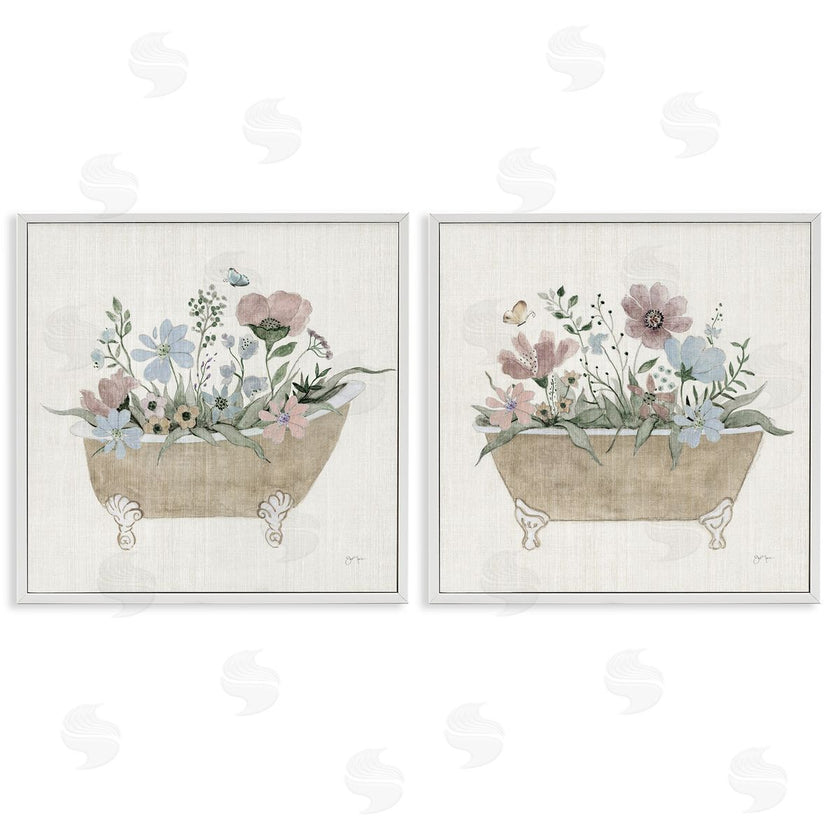 Tava Studios | Rustic Florals in Bathtubs