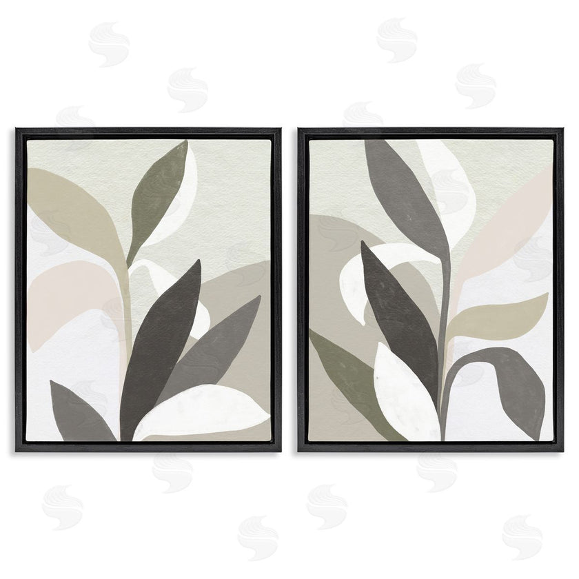 June Erica Vess | Neutral Leaf Shapes