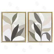 June Erica Vess | Neutral Leaf Shapes