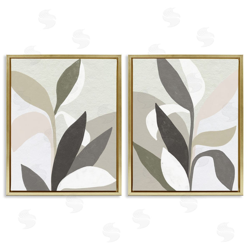 June Erica Vess | Neutral Leaf Shapes