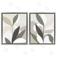 June Erica Vess | Neutral Leaf Shapes