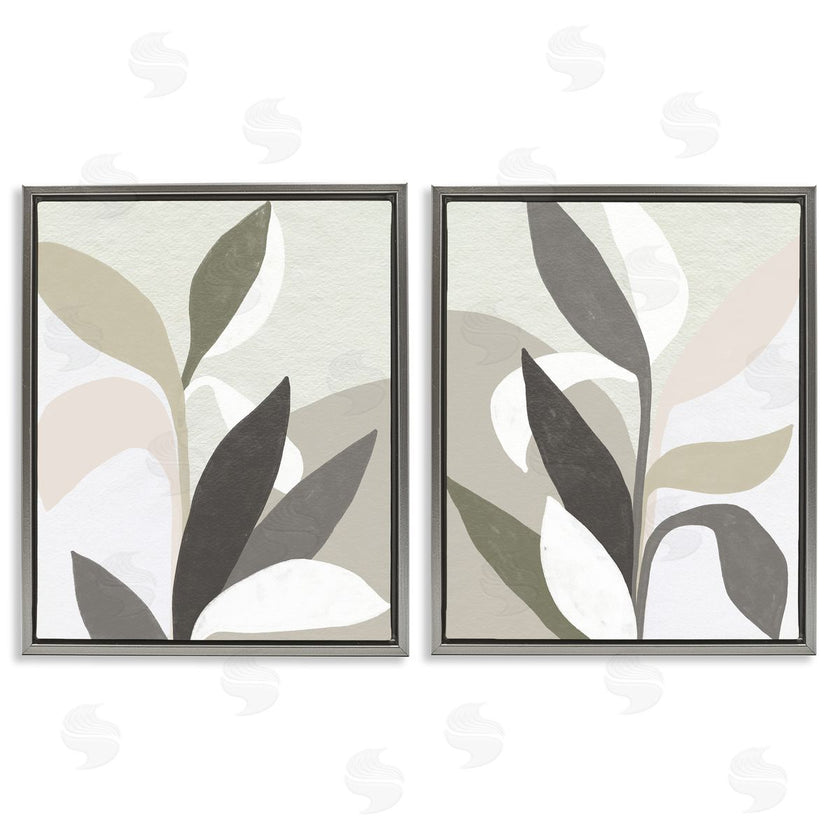 June Erica Vess | Neutral Leaf Shapes