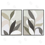 June Erica Vess | Neutral Leaf Shapes