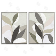 June Erica Vess | Neutral Leaf Shapes
